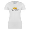 Thumbnail image for  Next Level Womens White Boyfriend Tee