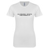 Thumbnail image for  Next Level Womens White Boyfriend Tee