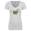 Thumbnail image for  Next Level Womens White Ideal V Tee