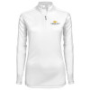 Thumbnail image for  Syntrel Womens White Interlock 1/4 Zip