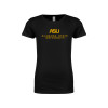 Thumbnail image for  Next Level Girls Black Fashion Fit T Shirt