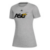Thumbnail image for  Adidas Womens Medium Heather Grey Creator Performance  Tee
