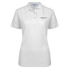 Thumbnail image for  Womens Silk Touch White Pique Polo