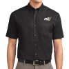 Thumbnail image for  Black Twill Button Down Short Sleeve