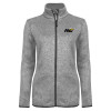 Thumbnail image for  Womens Grey Heather Fleece Jacket