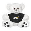 Thumbnail image for  Plush Big Paw 8 1/2 inch White Bear w/Black Shirt