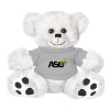 Thumbnail image for  Plush Big Paw 8 1/2 inch White Bear w/Grey Shirt