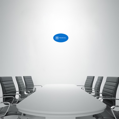 1 ft x 2 ft Fan WallSkinz-GM Financial Horizontal