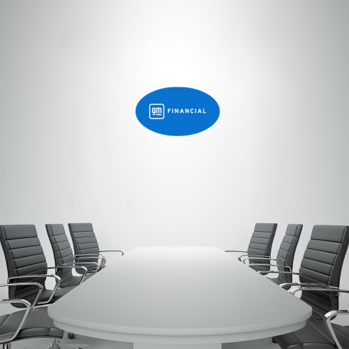 4 ft x 5 ft Fan WallSkinz-GM Financial Horizontal
