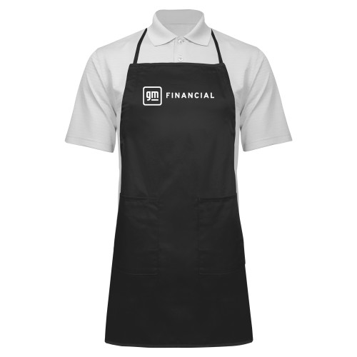Full Length Black Apron-GM Financial Horizontal