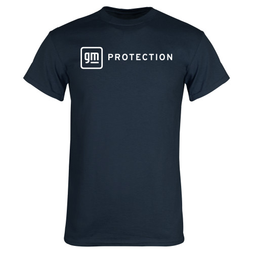 Navy T Shirt-Gm Protection