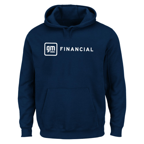Extended Navy Hoodie-GM Financial Horizontal