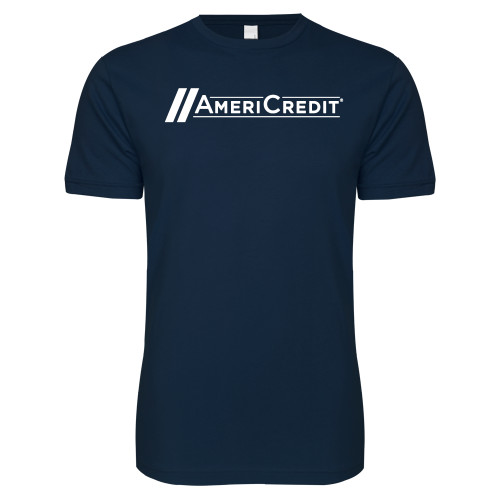 Next Level Navy SoftStyle T Shirt-AmeriCredit