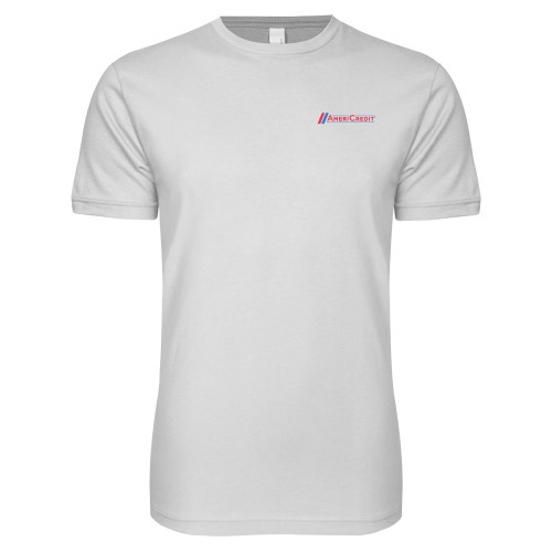 Next Level White SoftStyle T Shirt-AmeriCredit