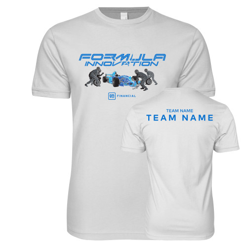 Next Level White SoftStyle T Shirt-Formula Innovation Design 3