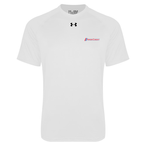 Under Armour White Tech Tee-AmeriCredit