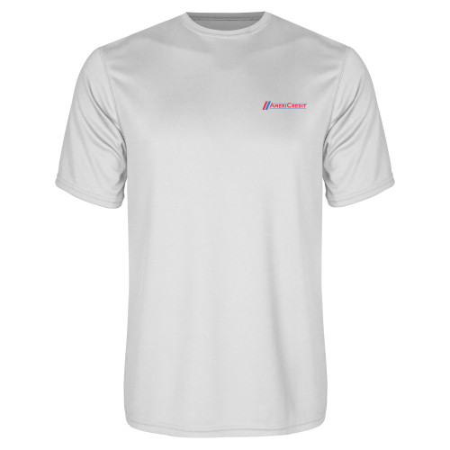 White Performance Tee-AmeriCredit