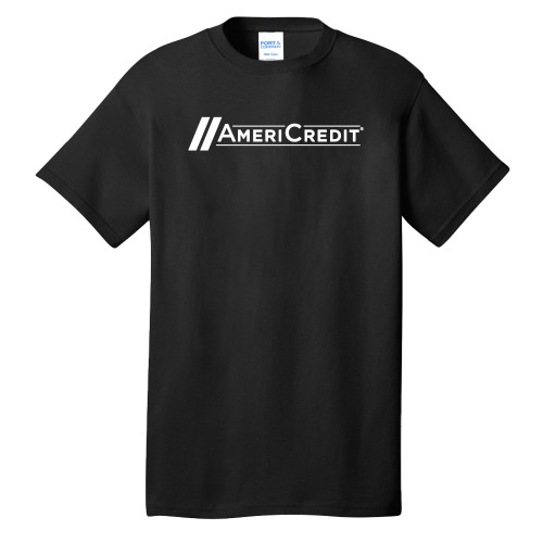 Extended Black T Shirt-AmeriCredit