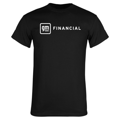 Black T Shirt-GM Financial Horizontal