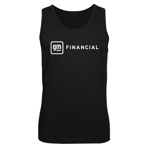 Black Tank Top-GM Financial Horizontal