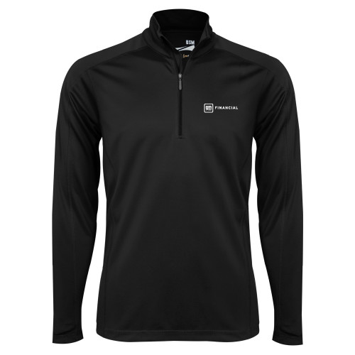Syntrel Black Interlock 1/4 Zip-GM Financial Horizontal