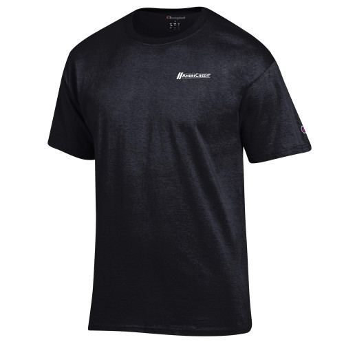 Champion Black T Shirt-AmeriCredit