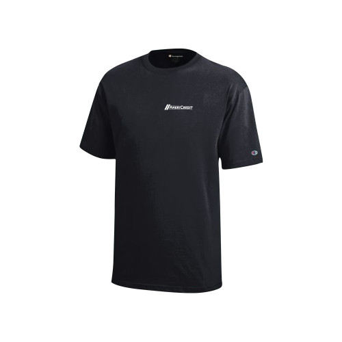 Champion Youth Black Short Sleeve Tee-AmeriCredit