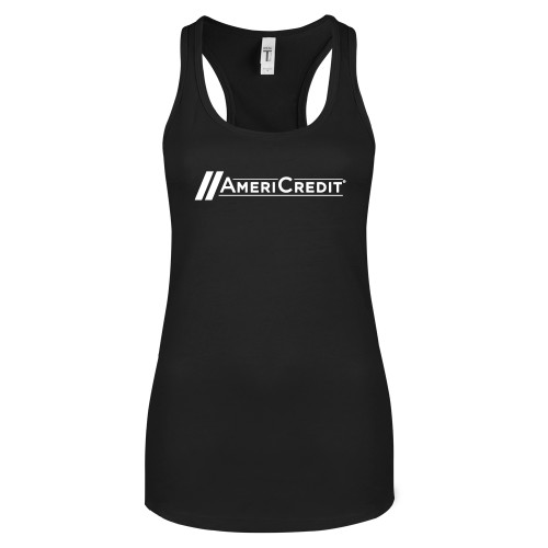 Next Level Womens Black Racerback Tank -AmeriCredit