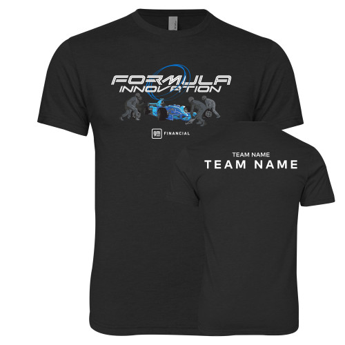 Next Level Black Triblend Tee-Formula Innovation Design 3