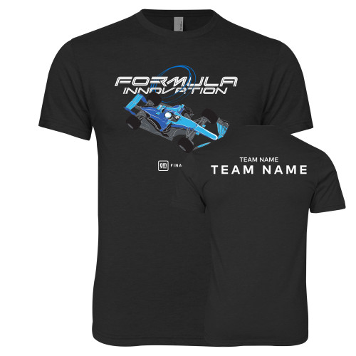Next Level Black Triblend Tee-Formula Innovation Design 2