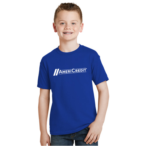 Youth Royal T Shirt-AmeriCredit