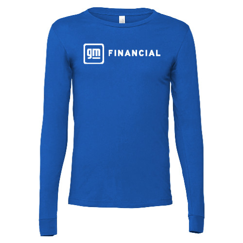 Bella + Canvas Royal Jersey Cotton Long Sleeve T Shirt-GM Financial Horizontal