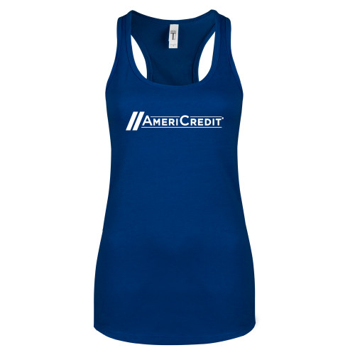 Next Level Racerback Tank Royal-AmeriCredit