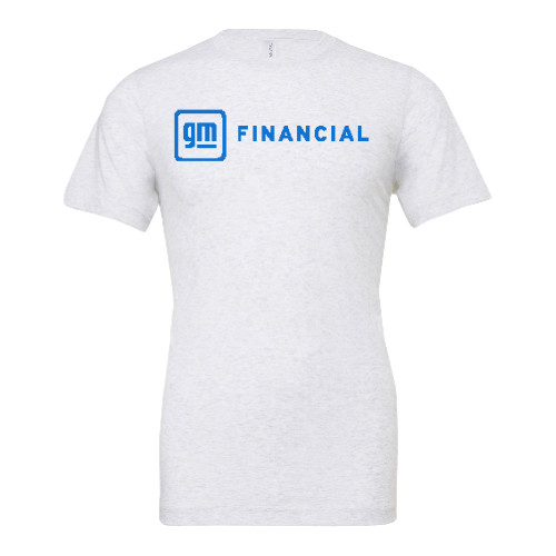 Bella + Canvas Ash Grey Jersey Cotton T Shirt-GM Financial Horizontal