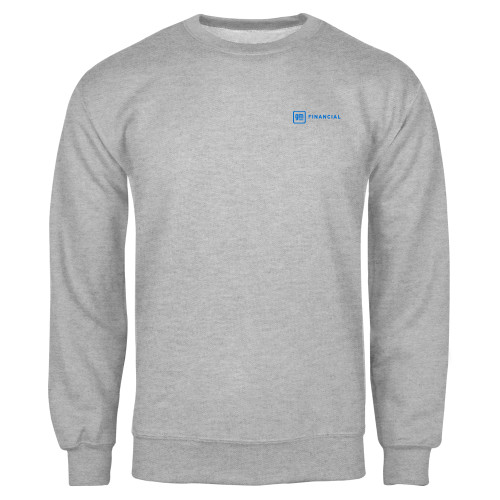 Grey Fleece Crew-GM Financial Horizontal