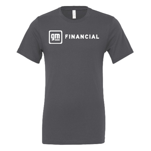 Bella + Canvas Asphalt Jersey Cotton T Shirt-GM Financial Horizontal
