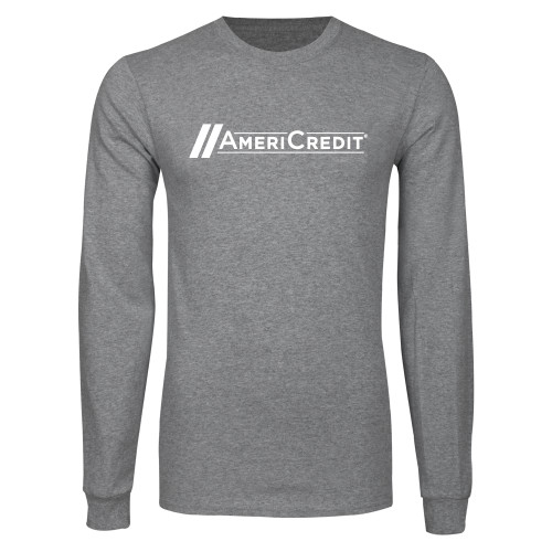 Grey Long Sleeve T Shirt-AmeriCredit