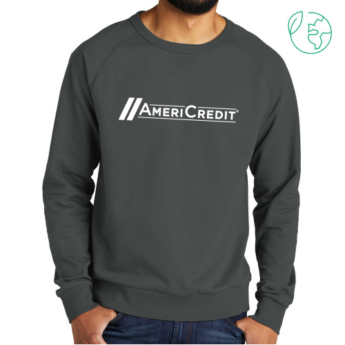 Allmade Dark Grey Organic French Terry Crewneck Sweatshirt-AmeriCredit