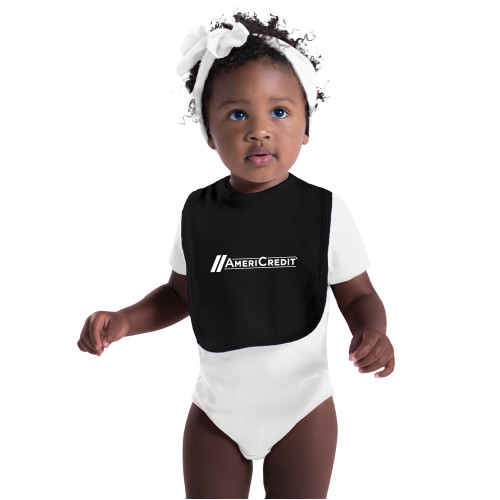 Black Baby Bib-AmeriCredit