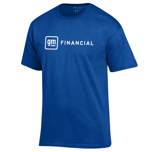 Champion Royal T Shirt-GM Financial Horizontal