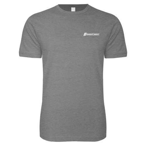 Next Level Heather Grey SoftStyle T Shirt-AmeriCredit