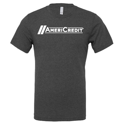 Bella + Canvas Dark Grey Heather CVC T Shirt-AmeriCredit