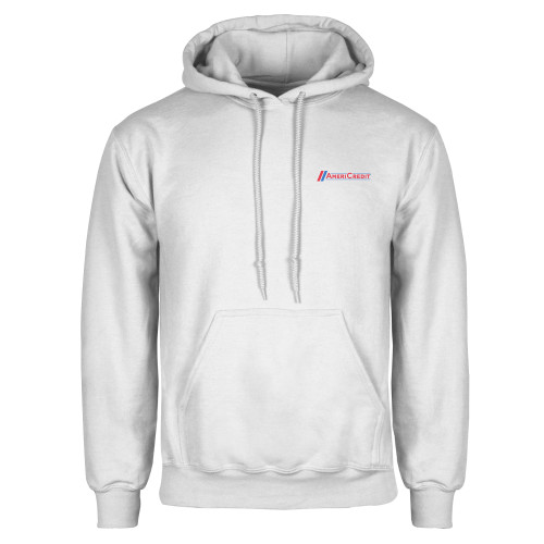 White Fleece Hoodie-AmeriCredit