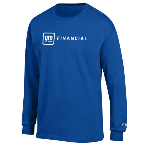 Champion Royal Long Sleeve T Shirt-GM Financial Horizontal