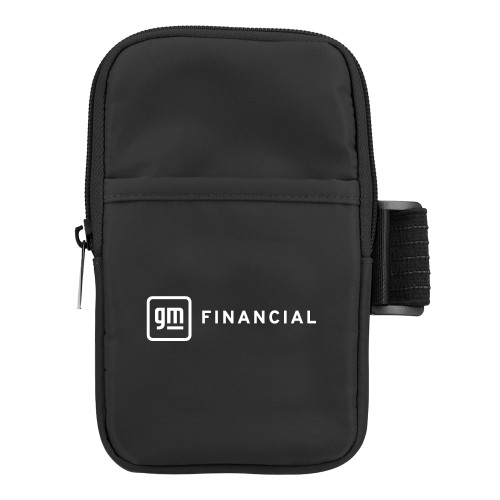 Black Bottle Buddy Water Bottle Pouch-GM Financial Horizontal