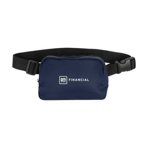Anywhere Navy Belt Bag-GM Financial Horizontal