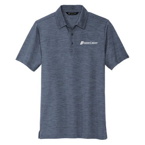 TravisMathew Blue Nights Auckland Slub Polo-AmeriCredit
