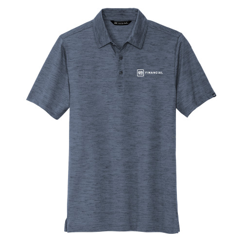 TravisMathew Blue Nights Auckland Slub Polo-GM Financial Horizontal