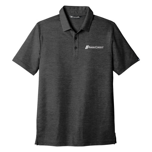 TravisMathew Black Oceanside Heather Polo-AmeriCredit