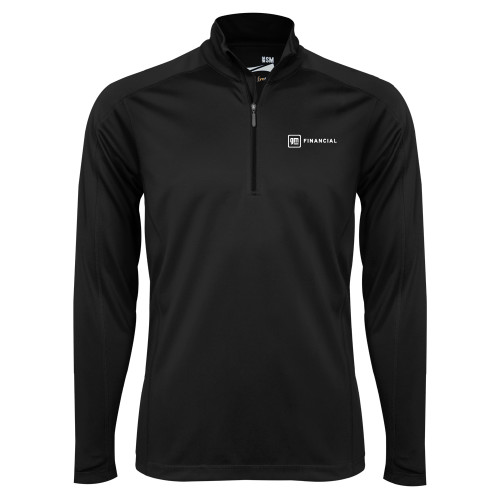 Syntrel Black Interlock 1/4 Zip-GM Financial Horizontal